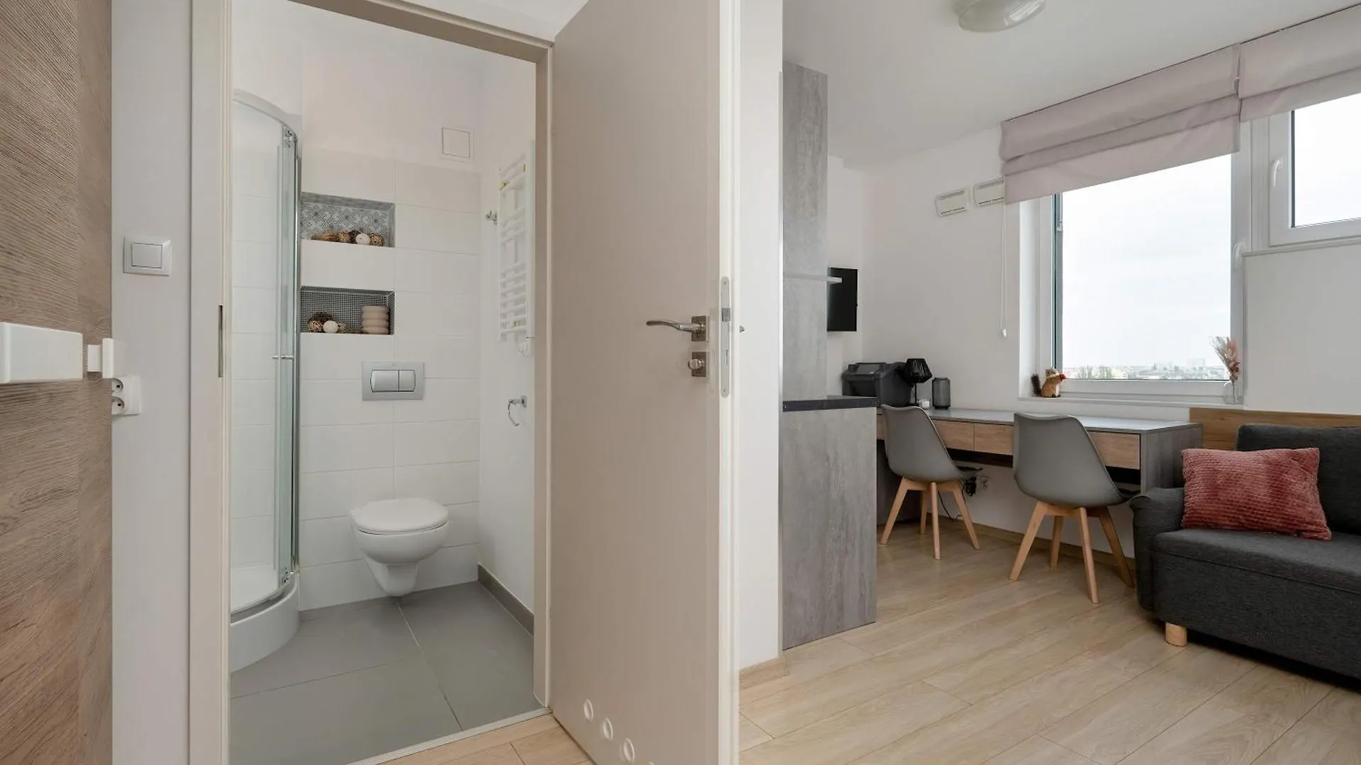 아파트 Bright Studio With Air Conditioning Near Wroclaw Zoo By Noclegi Renters